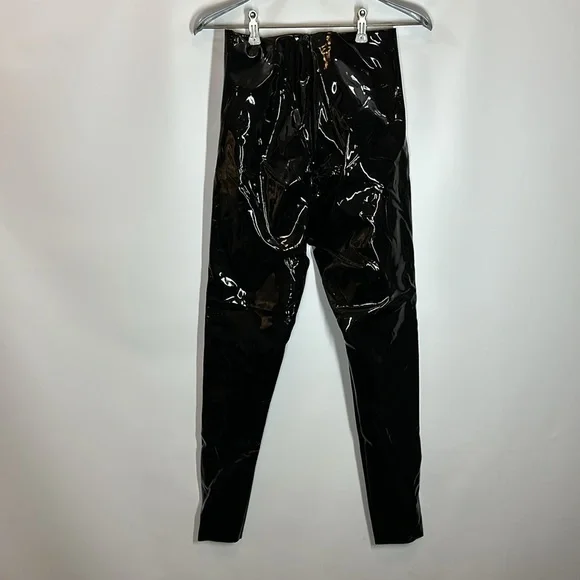 Commando | NWT Women’s M Medium Faux Patent Leather Leggings Pants SLG25 - Picture 8 of 8